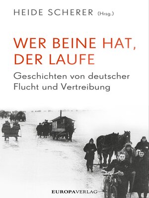 cover image of Wer Beine hat, der laufe